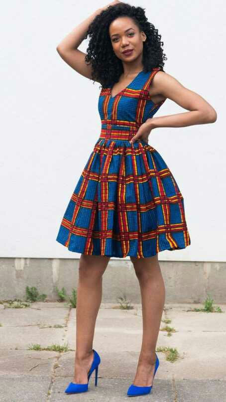 young ladies kitenge designs